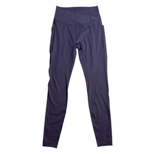 CLOSET CLEAR OUT! High-Waist purple Active Leggings - size large